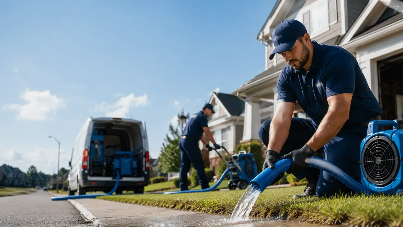 Flood Damage Restoration in Dell, AR